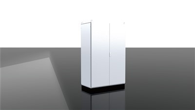 Vloerstaande metalen kasten, dubbele deuren type PR9D IP55